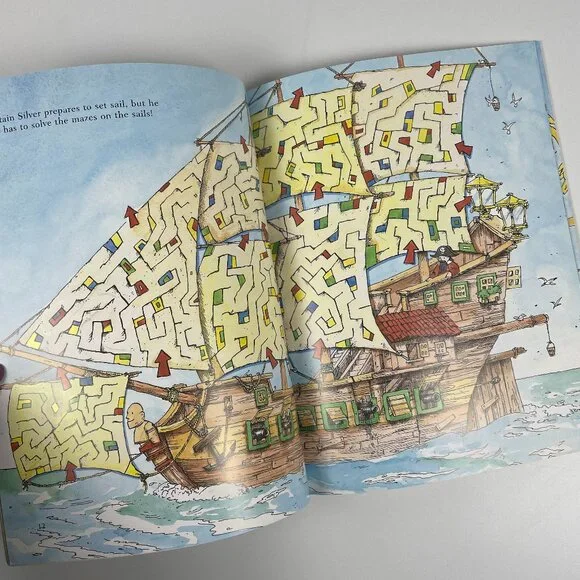 🍋 4/$20 Pirate Mazes | Kids Books Childrens Book - Picture 3 of 5